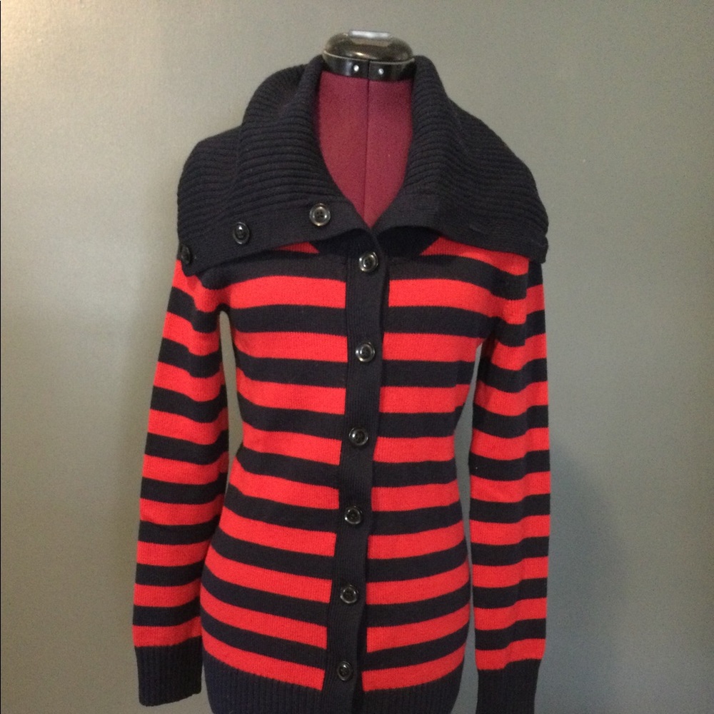 Banana Republic striped sweater , medium